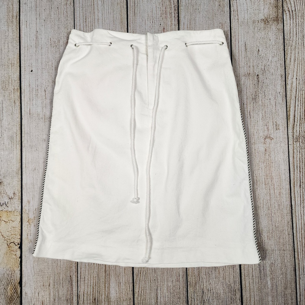 New Frontier Corduroy Ivory‎ Lightweight Skirt Ladies (6l